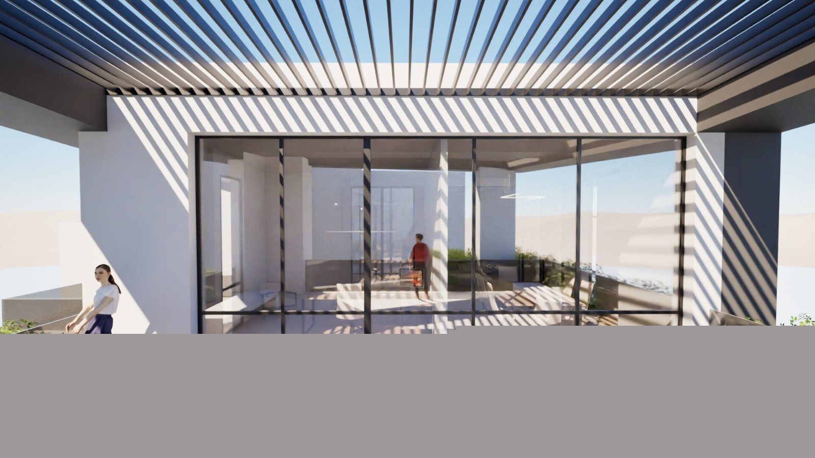 Planted terrace visualisation
