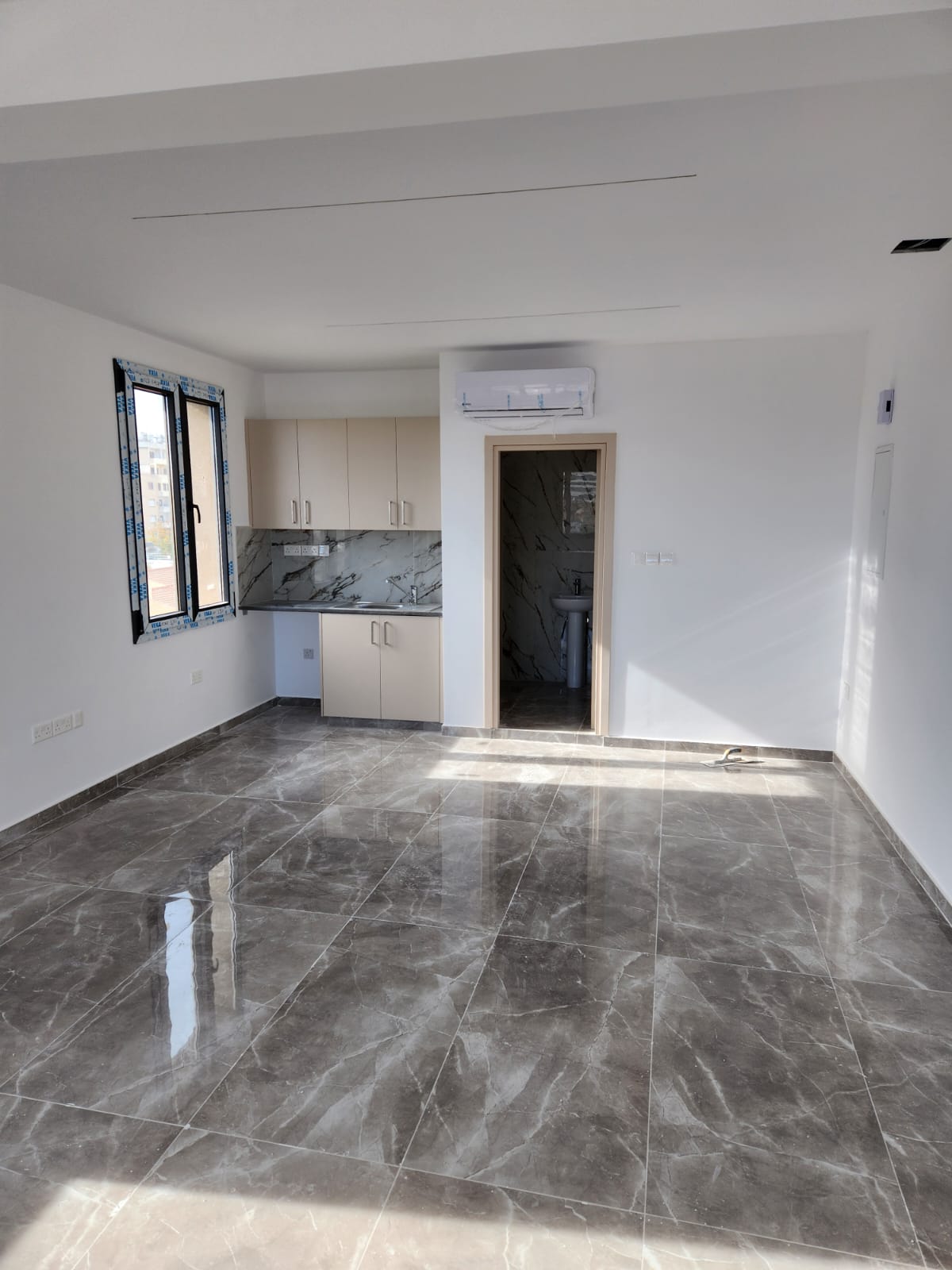 Office floor and kitchenette